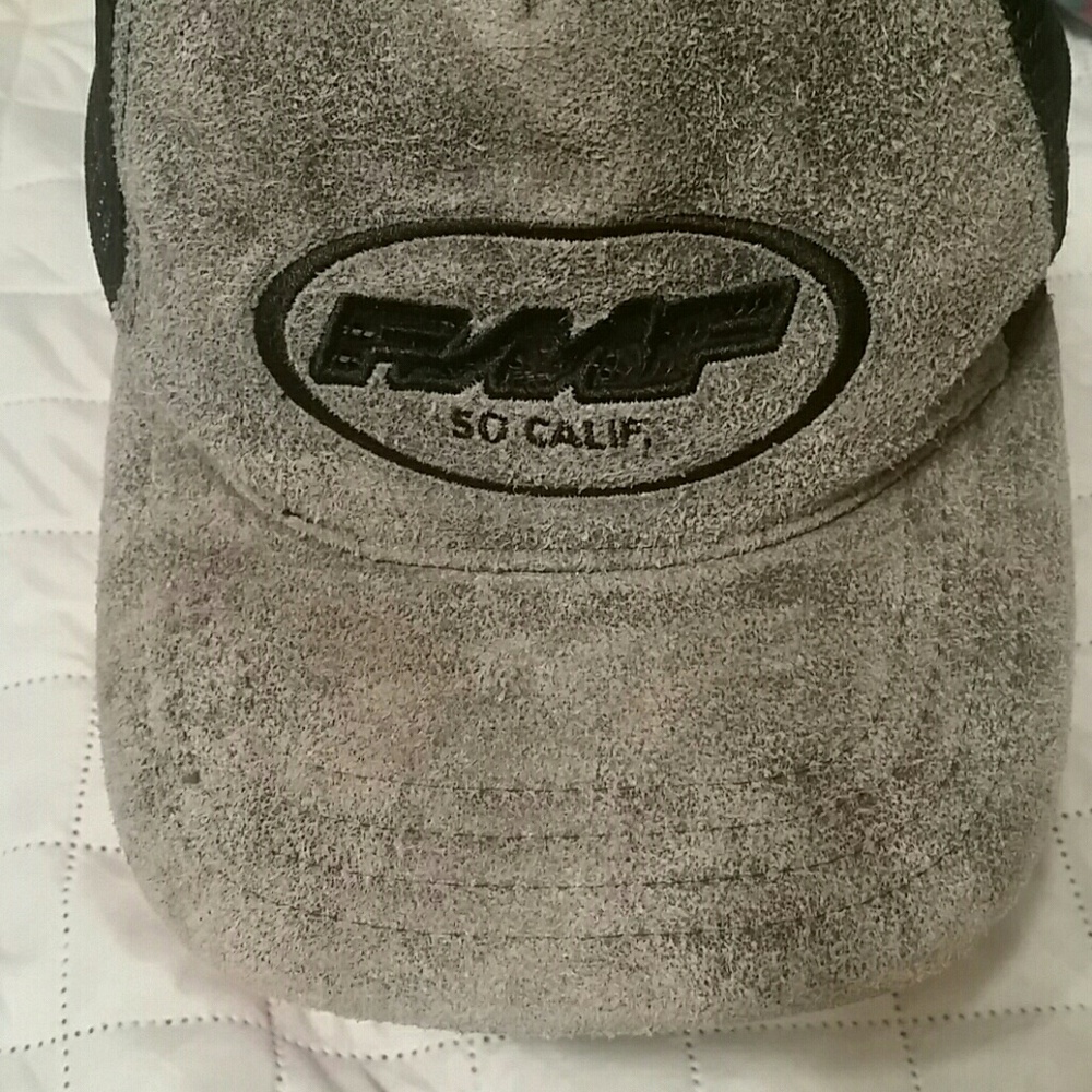 F.M.F. SO. CALIF. HAT GRAY AND BLACK